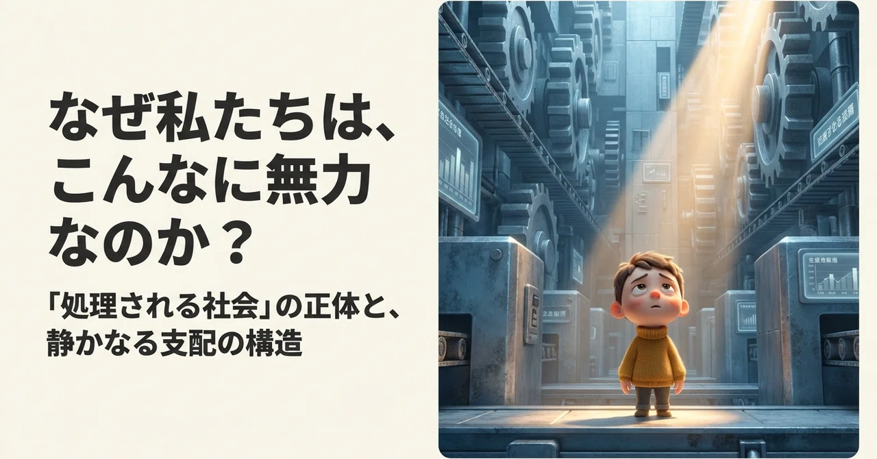 この構造に飲み込まれないために何を見るべきかを表現した画像
